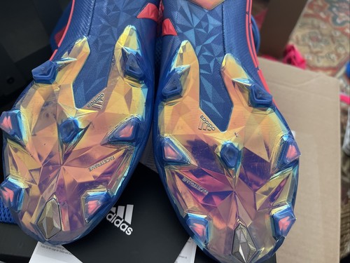 adidas Predator Edge + FB GZ9002 blau und orange Fußballschuhe - Bild 9 von 12