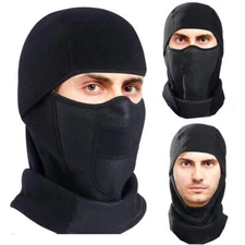 Winter Neck Warm Hat Windproof Fleece Balaclava Ski Full Face Mask for Men Women