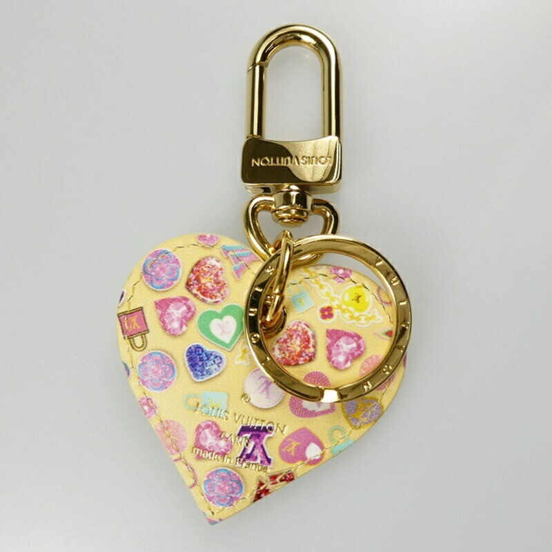 Louis Vuitton Portocre Love Lock Heart Charm Japan Limited With Storage Bag Used