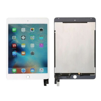 Premium LCD Screen Replacement Assembly with Wake/Sleep Sensor WHITE for iPad Mi