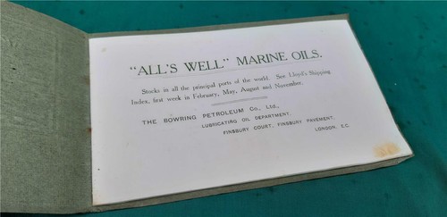 1920's Vintage Bowring Petroleum Co. "Alls Well" Maine Oil Advertising Brochure - Picture 2 of 4