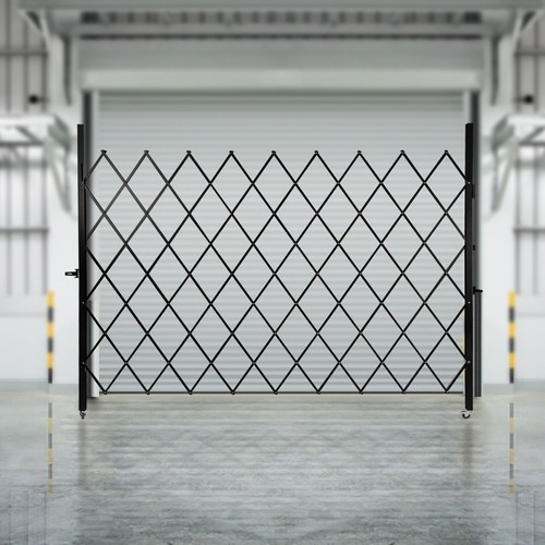 Folding Door Gate 180° Rolling Barricade Gate Flexible Expanding Security Gate - Picture 2 of 21