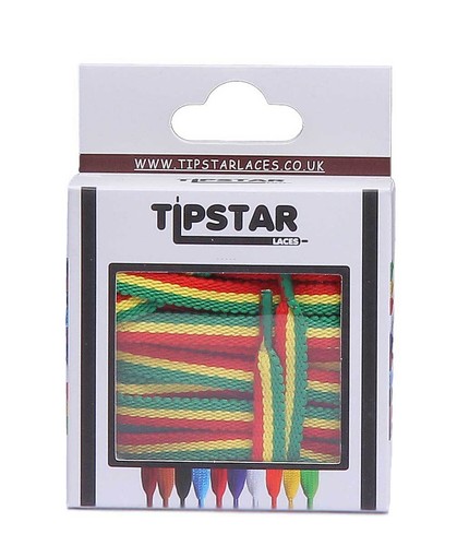 Zapatos Tipstar originales de encaje 125 cm de largo adecuados para Converse/Vans Trainer - Imagen 26 de 34