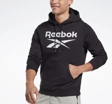 Reebok Identity Fleece Hoodie Men  s Size L