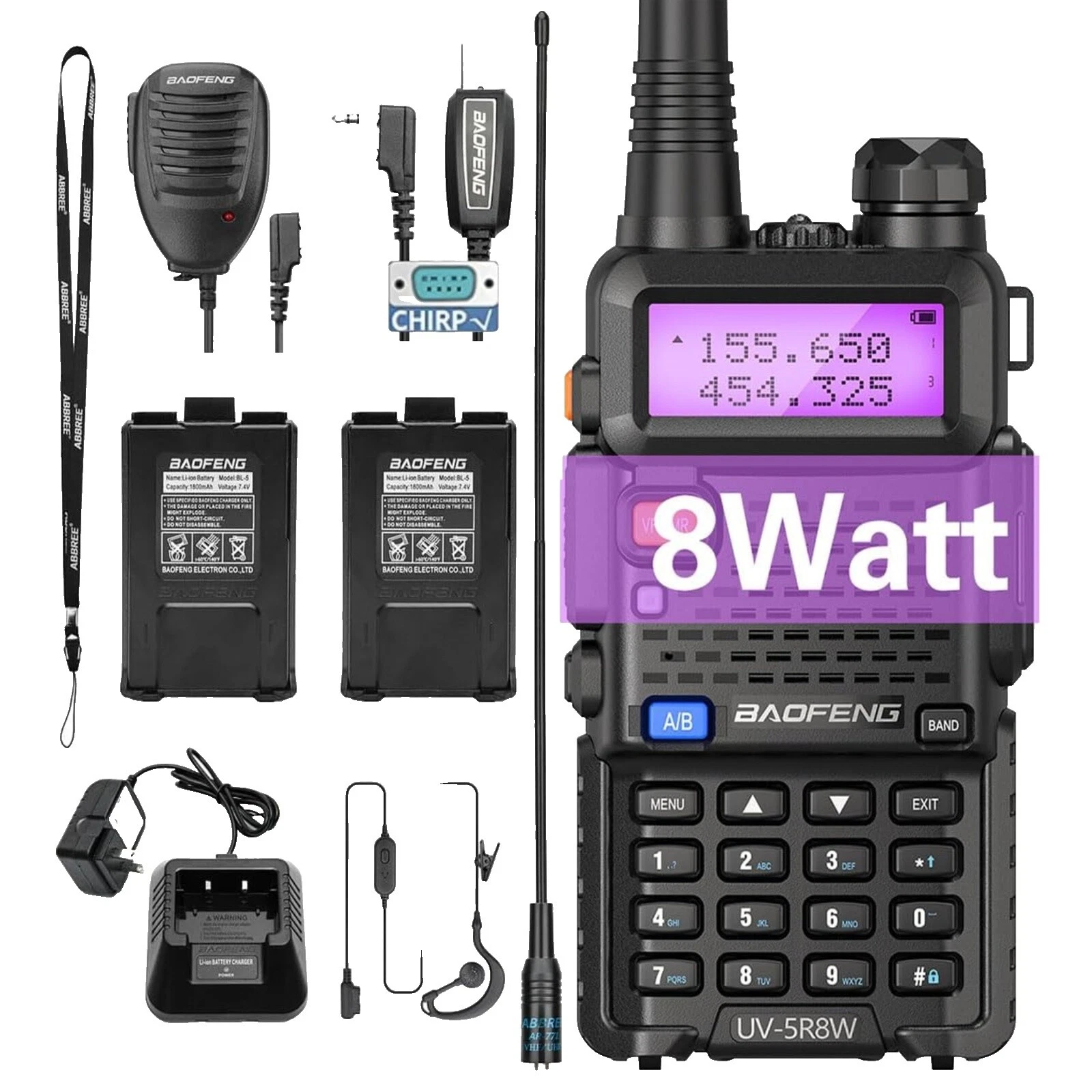 Baofeng FM transceptores para radioaficionados