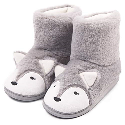 fleece bootie slippers