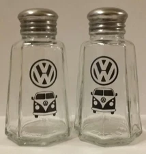 A Nice Set of Volkswagen Bus Salt & Pepper Shakers 3¾" Tall
