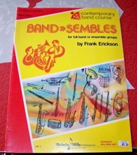 BANDSEMBLES - Bb BASS CLARINET PART ONE - BELWIN MILLS