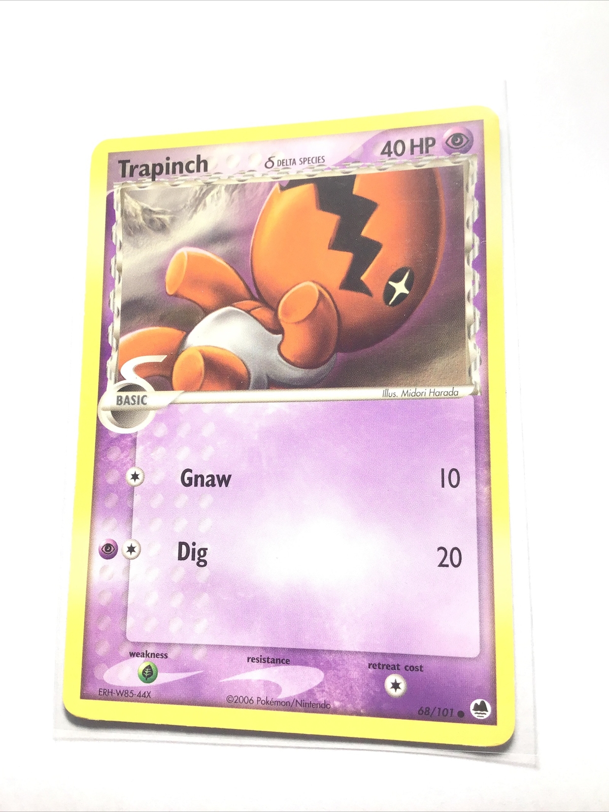 TRAPINCH - 68/101 - EX Dragon Frontiers - Pokemon Card - PL