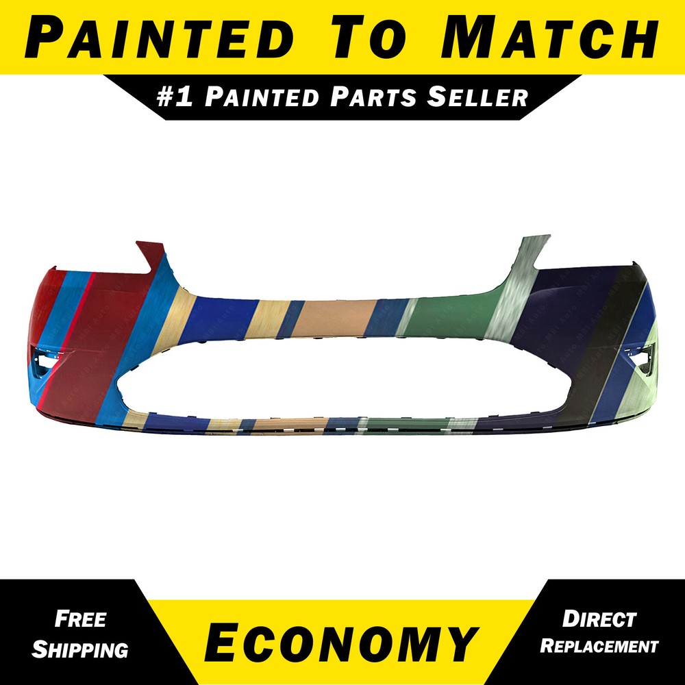 Painted Front Bumper Cover for 2010-2012 Ford Taurus FO1000651