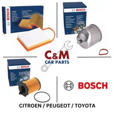 Service Kit Air Oil Fuel Filters fits PEUGEOT 508 SW I (2010-2018)- BOSCH