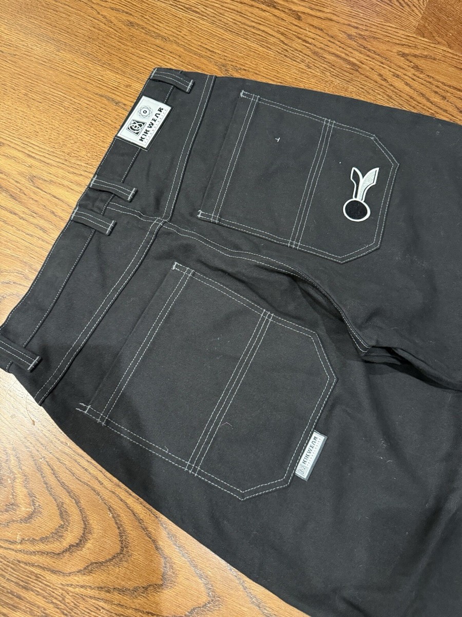 Vintage Kikwear Baggy Rave Pants 90s Jnco Style Sz 38 | eBay