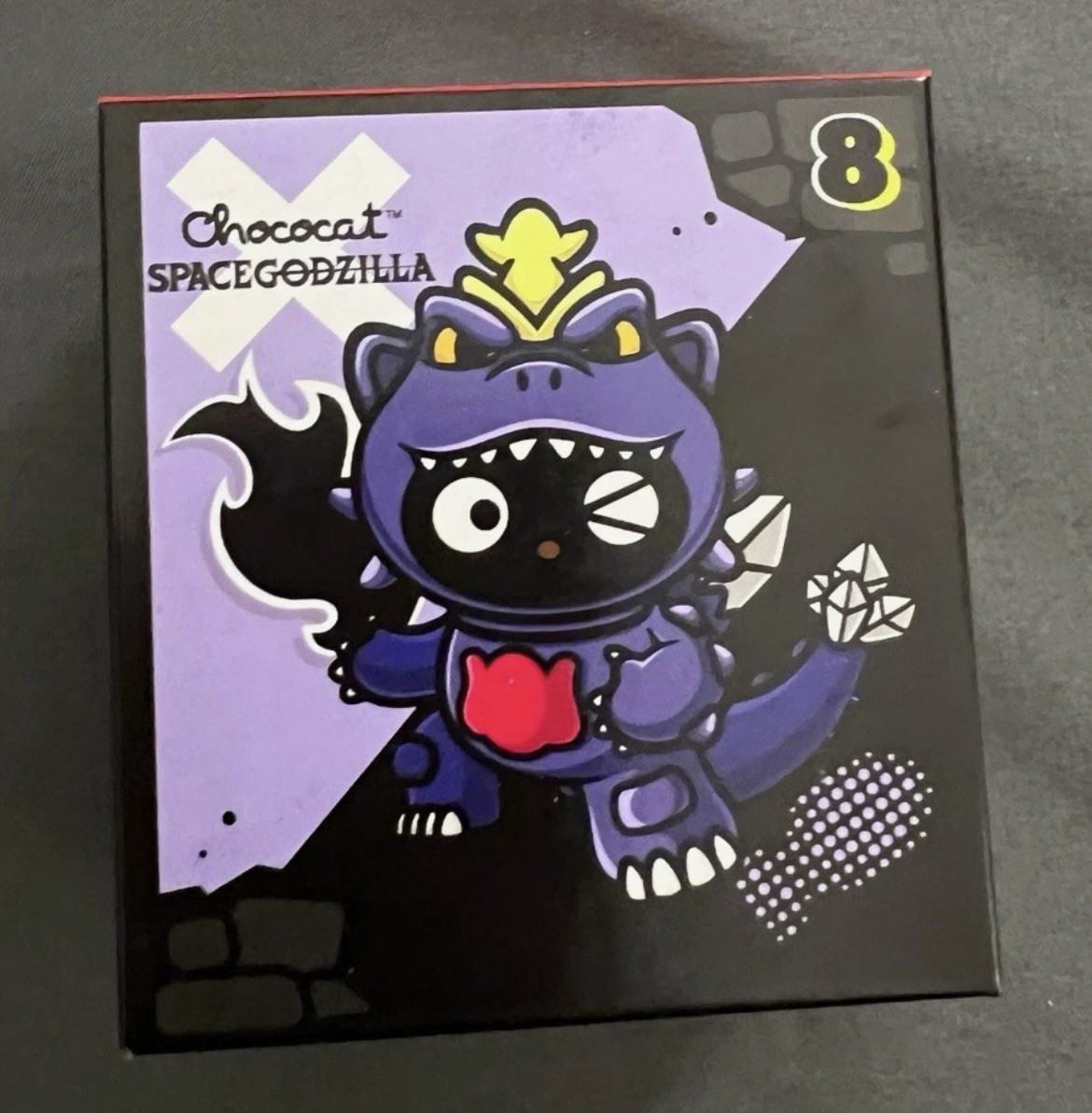 Mcdonalds Hello Kitty x Godzilla Chococat #8 Happy Meal Toy