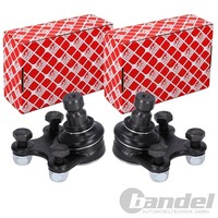 2X Febi Traggelenke Vorne Unten Passend FüR CitroËN C3 C4 DS DS Fiat 600E Jeep A