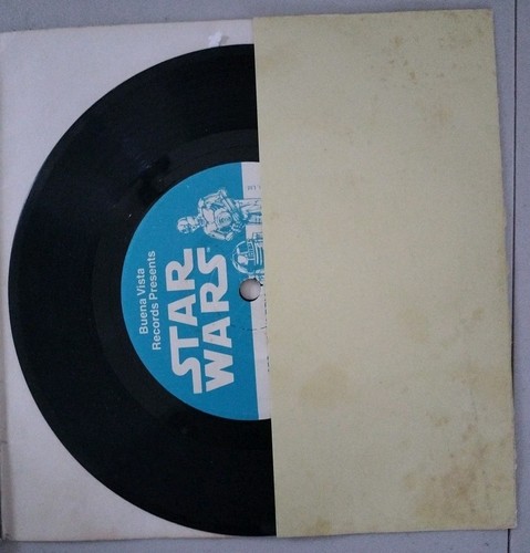 1979 Star Wars 33 1/3 RPM Record and 24 Page Read Along Book Lucasfilm Story - Imagen 4 de 8