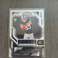 2024 Panini Contenders Football Draft Class Brock Bowers- OPEN TO OFFERS