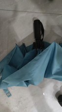 Kompakt/Faltbarer Herren-Schirm blau/schwarz,...