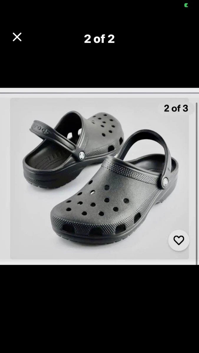 Crocs - Men\'s - 13 - College Logos - Gently used - rubber sole - Doctor Slippers Crocs Rubber Slippers for Men for sale | eBay main image 3