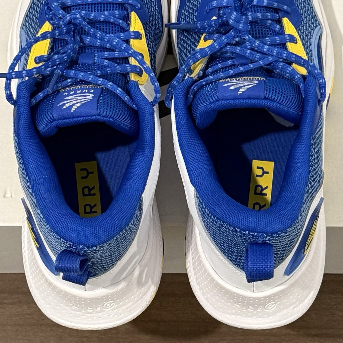 Under Armour Curry 3Z 24 Blue/White Basketball Shoes Men's