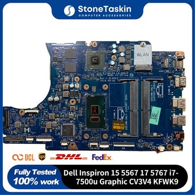 For Dell Inspiron 15 5567 17 5767 Intel i7-7500u Motherboard Graphic CV3V4 KFWK9