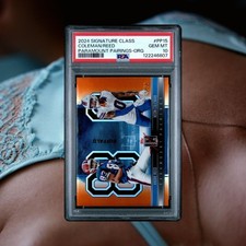 2024 Signature Class Paramount Pairings Coleman/Reed Orange /50 PSA 10!! POP 1