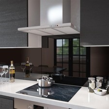 Glass Splashbacks Black and Glass Upstands - Made By Premier Range