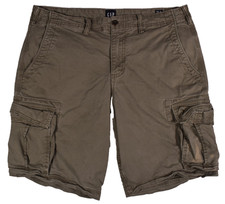 Vintage Y2K Gap Men's Olive Green Cargo Shorts 34 Waist