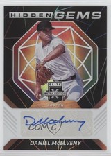 2021 Panini Elite Extra Edition Hidden Gems Black Daniel McElveny Auto 7m3