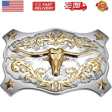 Western Rodeo Horse Belt Buckle Engraved Celt Pattern cowboy buckles for men ...
