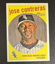 Jose Contreras 2008 Topps Heritage SP #475 - Chicago White Sox 