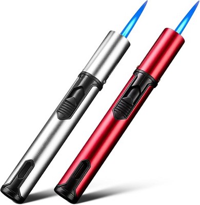 Jetflamme Sturmfeuerzeug, 2 Stück 15,2cm Blue Flame Gas Nachfüllbares W