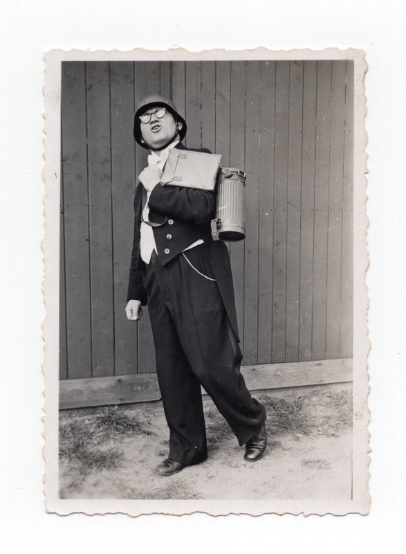 Rare Vintage Promotional Photograph of Leipzig Comedian Albert Henke ~ Captioned