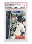 Ken Griffey Jr 1994 Super Nintendo Promo Card Psa 7 Seattle Mariners