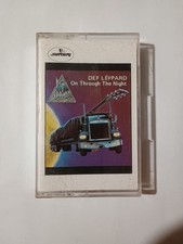F1 - On Through the Night by Def Leppard Cassette, Nov-1988, Mercury 