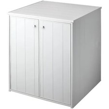 Mobile Lavatrice Asciugatrice in Resina Pvc Coprilavatrice da Bagno