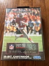 Thumbnail of ebay&reg; auction 177058536830 | Joe Montana 93 Football - Sega Mega Drive Game - CiB - Excellent