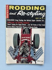 Rodding And Restyling Magazine Aug 1963 Hot Rods