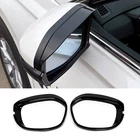 For Honda Civic 2022-2026 Bright black Mirror Rain Eyebrow Cover 2pcs