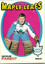 1971-72 Topps BERNIE PARENT Toronto Maple Leafs #131 EX Condition (2)