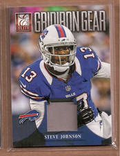 2013 Elite Gridiron Gear Jerseys Prime #50 Steve Johnson Jersey /25 FB