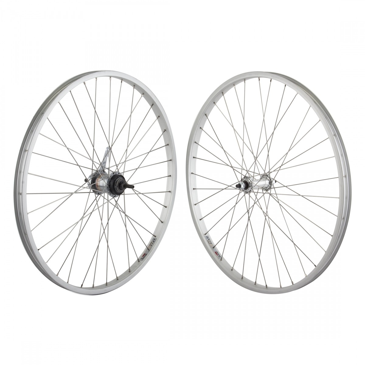 Wheel Master WM AB-1000 Wheelset 26in Rim Brake Centerlock 38 BO 38 Silver 39990₽