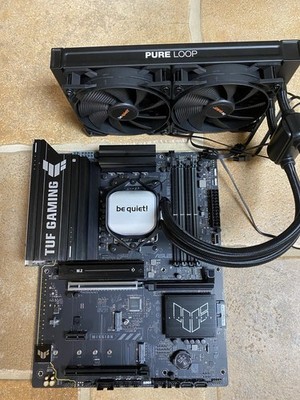 PC PARTS BUNDLE: ASUS TUF B650E, Ryzen 5 7600X3D, 500GB SSD, 240mm Liquid Cooler
