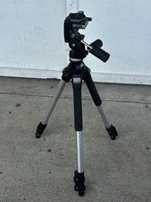 Bogen Manfrotto 3021PRO Aluminum Tripod with Pan Tilt Head Made in Italy