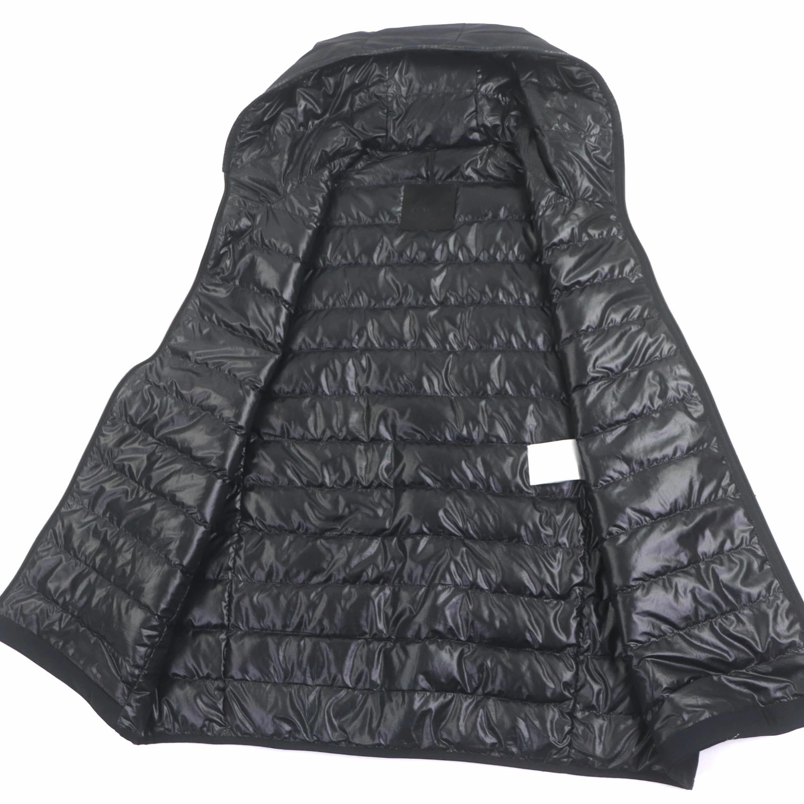 MONCLER Men's Hooded Down Vest Allier Double Zip-Up Black Size 4 thumbnail 4