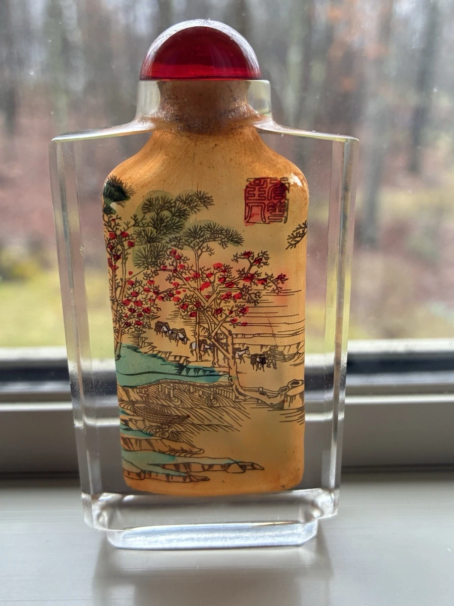 中国内画鼻烟壶| eBay