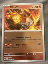 Pokemon Ho-Oh 010/086 Holo Rare 130 HP Chaos Rising Pokémon English