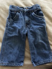 Vintage Baby Orange Tab Levi's Blue Jeans Size Medium