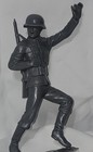 VINTAGE, ORIGINAL 1963 MARX WWII GERMAN SOLDIER, 6" INCH FIGURE, (#2)