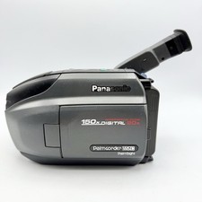 Panasonic Palmcorder Camcorder VHS-C PV-L501D W/Battery READ TESTED