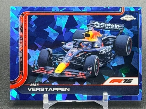 2025 Topps Chrome Sapphire F1 Formula 1 #73 Max Verstappen